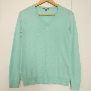 Uniqlo Women's Teal Merino Wool Sweater